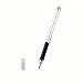 stylus,2 in 1 Fine Point Universal Capacitive Screen Touch Stylus Pen for Apple Ipad Samsung Galaxy Sony LG Huawei Silver