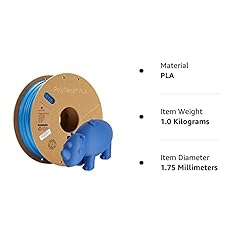 Polymaker PolyTerra PLA Sapphire Blue - 1.75 mm - 1