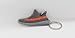 Yeezy Boost 350 V2 Fashion Key Chains 2D - Black/Red (Breds), Black/White (Oreo), Gray/Orange (Beluga), Black/Grey, White (Beluga)
