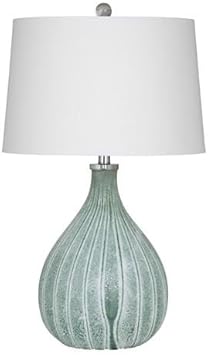 sea glass table lamp