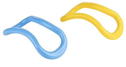 image for Juvale Yoga Rings - 2-Pack Pilates Rings, Yoga Circles, Fitness Rings,
