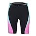 beroy Padded Bike Shorts Women,Ladies Compression Shorts,Bicycle Shorts(S Pink)thumb 1