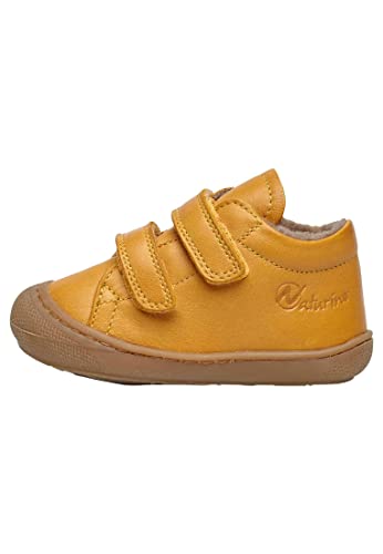 Naturino Cocoon VL-Lauflernschuhe aus Nappaleder mit Wollfutter Kürbis 20