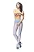 Miss O Open Crotch Pantyhose -L/XL-Electric Blue