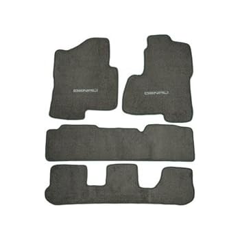 Gmc Yukon Xl Denali 2nd Row Bench Seat Prairie Tan Carpet Floor Mats With Denali Logo 2000 2001 2002 2003 2004 2005 2006 00 01 02 03 04 05 06