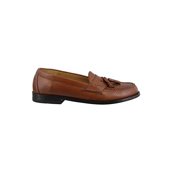 Pinch Tassel Penny Loafer, Saddle Tan 