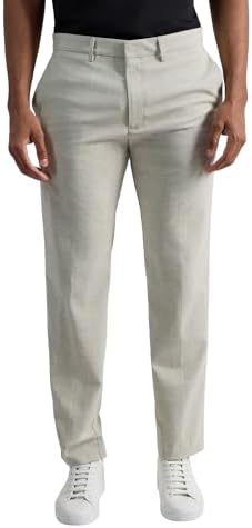 kenneth cole reaction men's slim fit fashion patterned dress pant Kenneth Cole Reaction Men's Shadow Check Stretch Slim Fit Dress Pant Pants, Charcoal, 29Wx30L at Amazon Men's Clothing store
