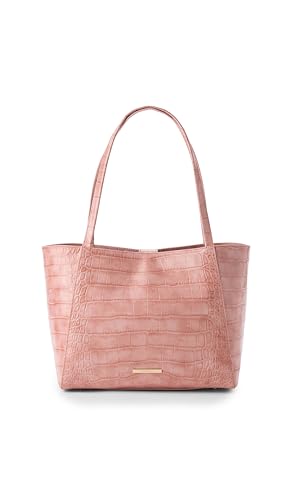 BRAHMIN Mona Women's Leather Tote Bag, Pink at Amazon