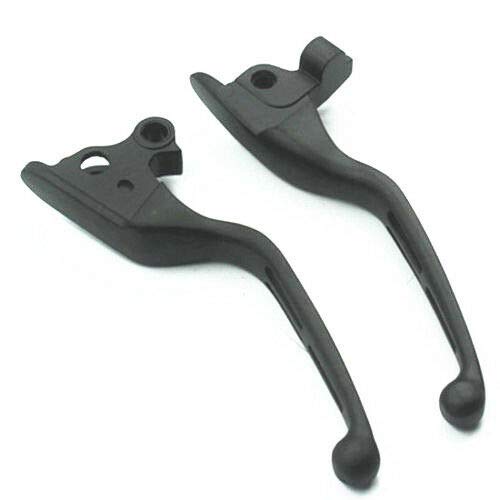 USA Shipping Pair Black Brake Clutch Levers Motorcycle For Harley FLHR Electra Street Glide Touring