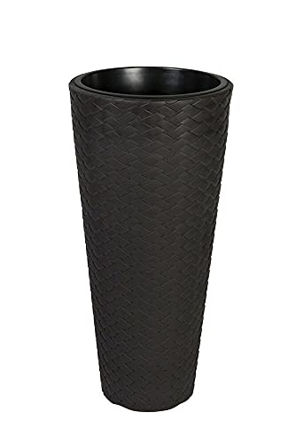 BJYX XXL Pflanzkübel Pflanztopf Blumentopf Blumenkübel Kunststoff ca. 80 cm Top (Color : Weiß) – Bild 7