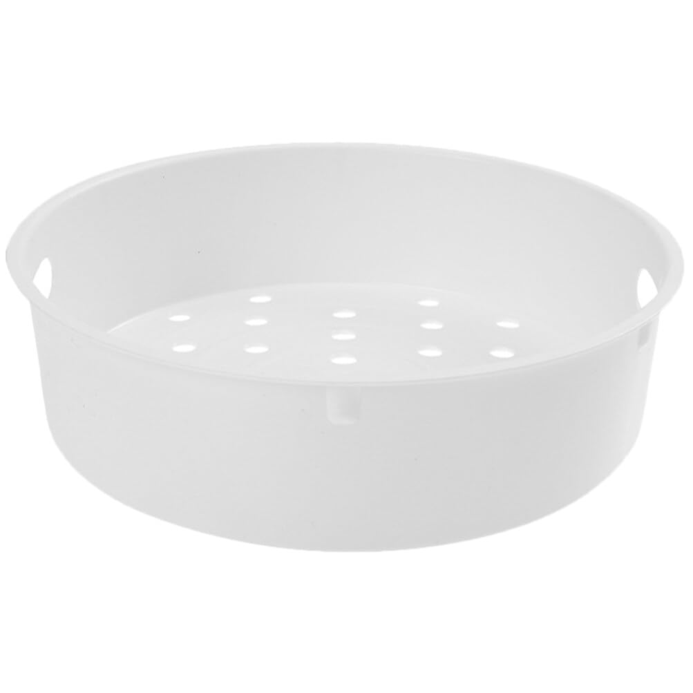 Photo 1 of Kichvoe Plastic Steamer Basket for Rice Cooker Steaming Grid with Handle 7.7 Inch Steamer Plate for Vegetables and Buns