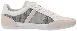Lacoste Men's Chaymon Sneaker, White/Grey, 13