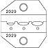 Greenlee 2029 CrimpALL 1300/8000 Series Die For Insulated Terminals And Lugs
