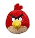 SwaddleDesigns 4 inch Angry Birds Plush Toy, Red Bird