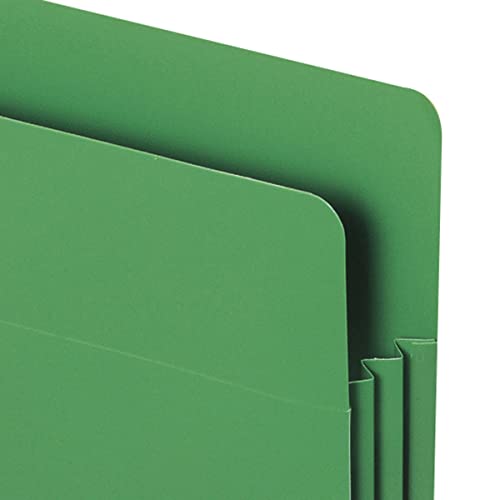 Smead Poly File Pocket, StraightCut Tab, 31/2" Expansion, Letter Size