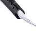 Angel Kiss 2015 Hot Sale 29W Digital Anti Static Ceramic Hair Straightener Heating Detangling Hair Brush Paddle Brush For Faster Straightening Styling Massage Straightening Iron (Black)