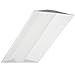 LED 2x4 Volumetric Troffer - 42W White Frame Retrofit, Dimmable, 4000K (Cool White), 5400 Lumen, DLC Qualified and ETL Listed