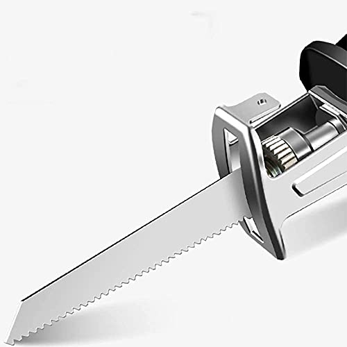 RDJSHOP Tragbare 12V schnurlose Hubkolbensäge mit Klingenbatterie Elektrische Li-Ion-Säbelsäge, für Holz-Metallketten… – Bild 5
