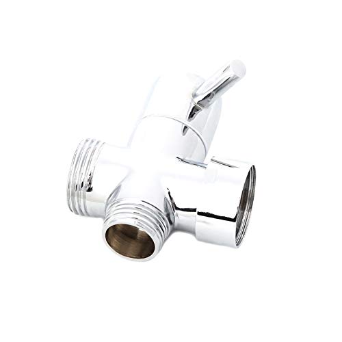 3/4" Brass Shower Arm Diverter Valve Bathroom Universal Shower System Chrome 2 Way #Sep.08 - Thumbnail 3