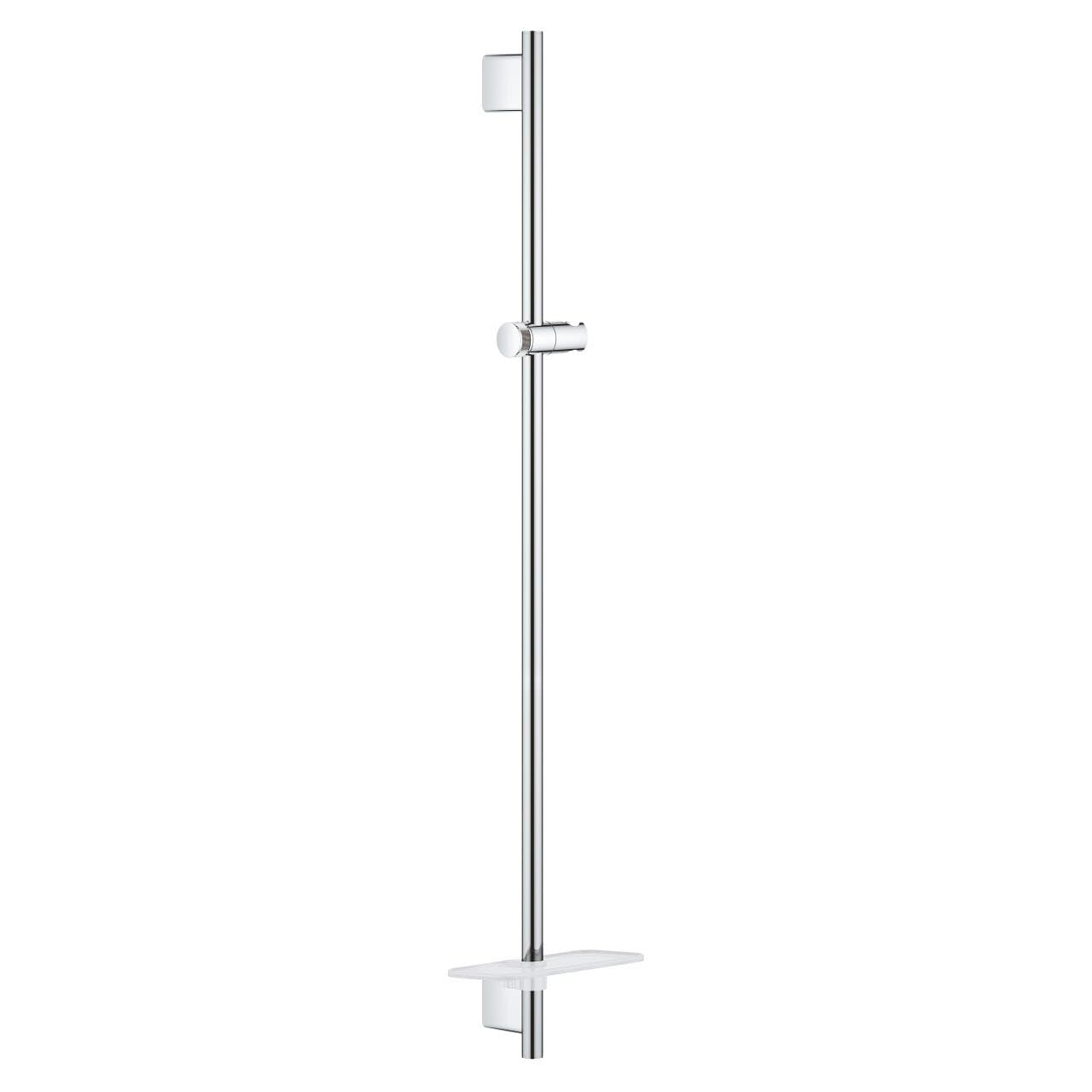 GROHE Rainshower Smartactive 900mm Shower Rail with Shelf, Chrome Easy to Fit 26603000
