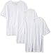 BOSS Mens 3-Pack V-Neck Regular Fit Short Sleeve T-Shirts Undershirt, White, Large US