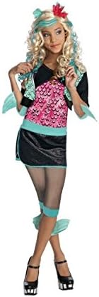 Big Girls' Lagoona Blue Monster High Costume and Blue Wig Set