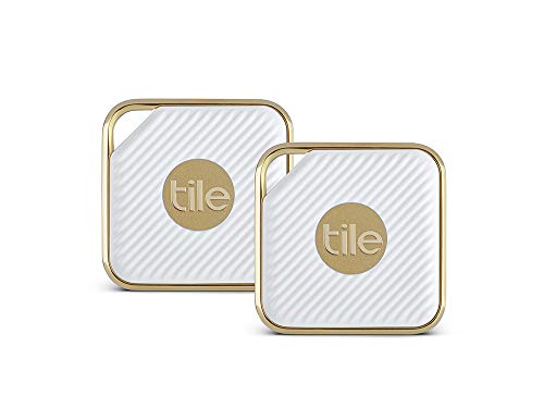 Tile EC-11002  - Key Finder. Phone Finder. Anything Finder - 2-pack, Style (Gold)