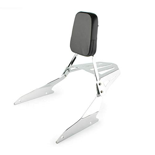 Backrest Sissy Bar + Luggage Rack For Suzuki Boulevard M109R M109R2 M109RZ Limited Boss