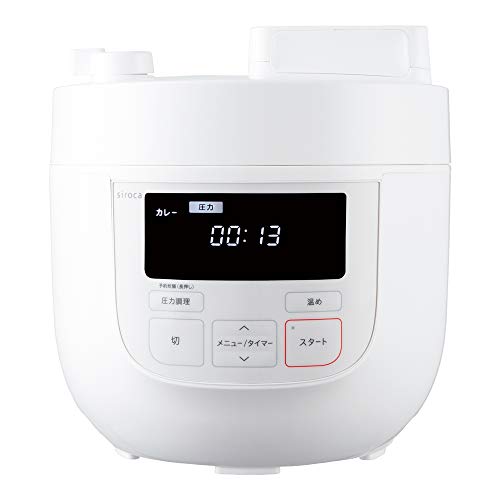 siroca Electric Pressure Cooker SP-4D131-W (WHITE)ã€Japan Domestic Genuine Productsã€‘ ã€Ships from Japanã€‘