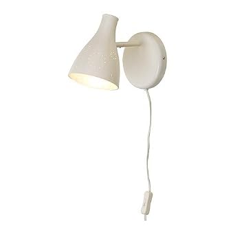 Ikea Snoig Wandleuchte In Weiss 13 5cm A Amazon De Beleuchtung