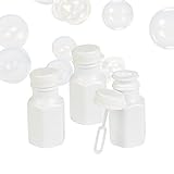White Party Bubble Bottles