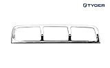 Tyger ABS Triple Chrome Plated Third Brake Tail Light Lamp Trim Cover Fit 09-2015 Dodge Ram