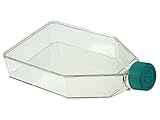 Nest Scientific 709003 Polystyrene Cell Culture Flask, Vent Cap, Tissue Culture Treated, Sterile, 175 cm², Clear, 5 per Pack, 40 per Case (Pack of 40)