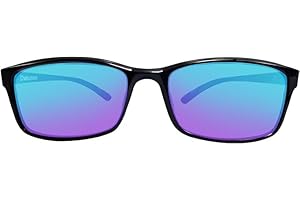 Dwbulndok Color Blind Glasses for Red-Green Blindness, ZD-006 Corrective Glasses - Used for Indoor and Outdoor Vision Abnormalities