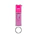 SABRE Pepper Spray With Key Ring, 25 Bursts, 10-Foot (3-Meters) Range, UV Marking Dye, Twist Lock Safety, Supports The National Breast Cancer Foundation (NBCF)