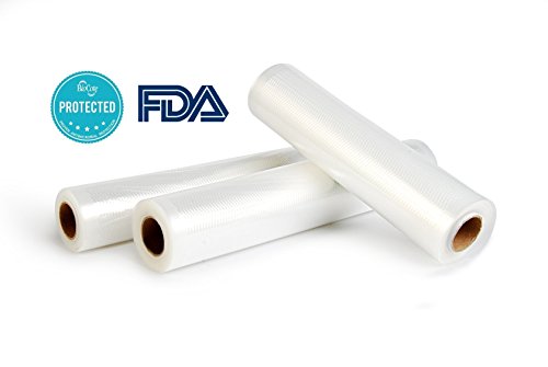 Zero707 VC Bags Vacuum Sealer Bags, Commercial Grade Bag Rolls, Keep the Food Fresh and Tasty, Food-Saver Compatible, Sous Vide