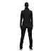 adidas Women Track Suit Back to Basics Training 3-Stripes Black Gym New BK4674
