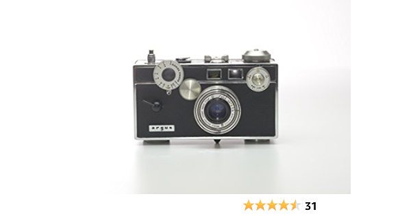 Amazon Com Vintage Argus C3 35mm Rangefinder Brick Camera Pinhole Film Cameras Camera Photo