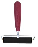 Speedball 4121 Deluxe Hard Rubber Brayer - 80 Durometer Roller With Wire Frame - 4 Inches