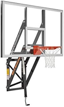 Adjustable Acrylic Backboard with Collegiate Breakaway Rim