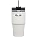 Stanley Adventure Reusable Vacuum Quencher Tumbler with Straw, Leak Proof Lid, Insulated Cup, Maintains Heat for 4 Hours, Cold for 5 hours, and Ice for 30 Hours - 20oz