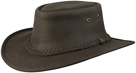 Lone Wolf Leather Hat