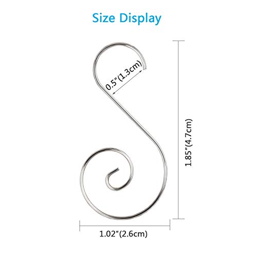 6 KAKOO+Ornament+Christmas+S+Shaped+Decoration