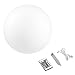 GoZheec Garden Solar Light 10'' Led Ball Light IP65 Waterproof 16 RGB Colour Ball Lamp with Remote for Pool/Outdoor/Garden/Party