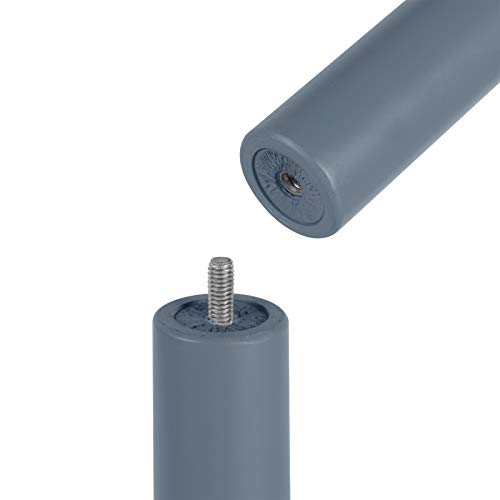 VASAGLE Coat Rack Freestanding with 7 Rounded Hooks, Wood Hall Tree