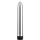 Portable Multi-Speed Vibrator Waterproof Vibrator（Silver）