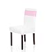 Anself 50PCS Wedding Elastic Spandex Chair Cover Sashes Bows Elastic Chair Bands with Buckle for Party Hotel Event Decorations
