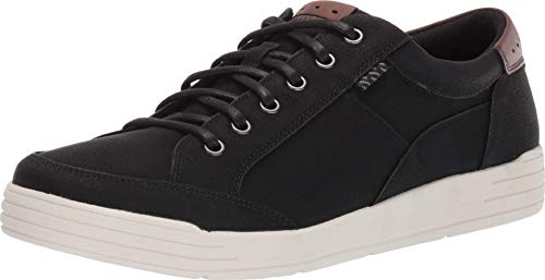 Nunn Bush mens Kore City Walk Athletic Style Sneaker Lace Up Shoe Oxford, Black…