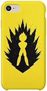 Dragon Ball Z Super Saiyan Vegeta Silhouette_A1309 Case for Huawei P30 Lite, Protective Phone Mobile Smartphone Case Cover Hard Plastic for Compatible with Huawei P30 LITE