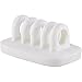 Cable Clip Holder Weighted Desktop Cord Management Fixture (White)